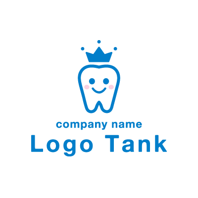 歯のキャラクターロゴ