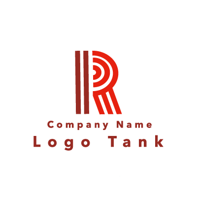 ラインのRのロゴ 赤 / R / シンプル / ライン / 建築 / 製造 / ネット / IT / ロゴ作成 / ロゴマーク / ロゴ / 制作 /,ロゴタンク,ロゴ,ロゴマーク,作成,制作