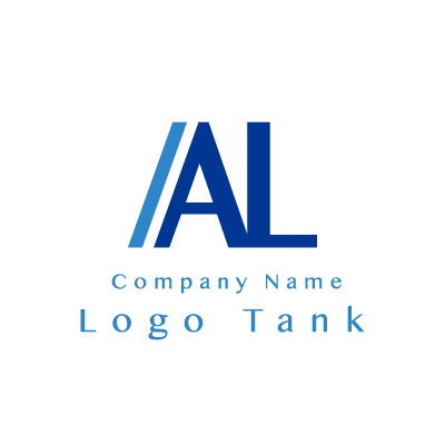 AとLのロゴ A / L / 青 / シンプル / クール / 建築 / IT / ネット / ロゴ作成 / ロゴマーク / ロゴ / 制作 /,ロゴタンク,ロゴ,ロゴマーク,作成,制作