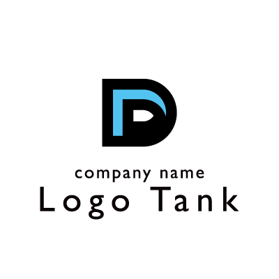 Dの文字のロゴ