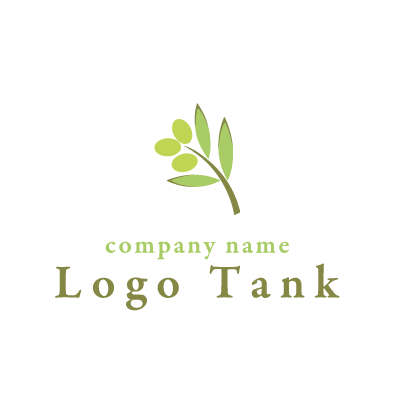 オリーブのロゴ オリーブ / 植物 / 飲食 / ダイエット / ロゴ制作 / ロゴ / ロゴマーク /,ロゴタンク,ロゴ,ロゴマーク,作成,制作