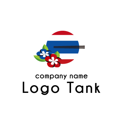タイ国旗カラーのロゴ カウンセリングサービス / アジア /,ロゴタンク,ロゴ,ロゴマーク,作成,制作