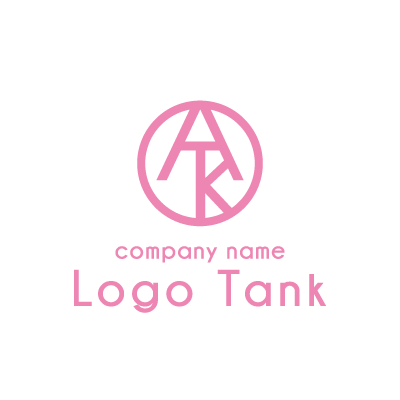 シンプルなAKのロゴ