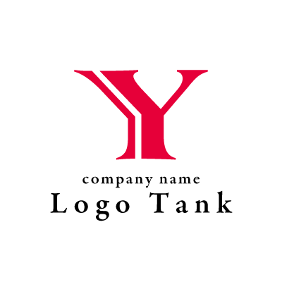 シンプルな「Y」のロゴ