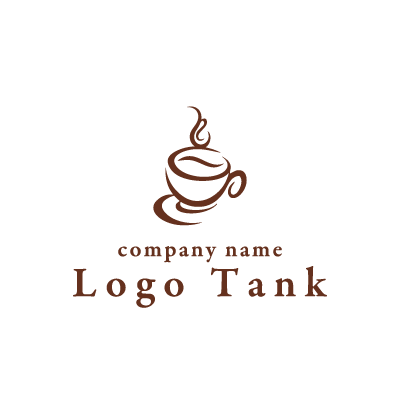 珈琲カップのロゴ