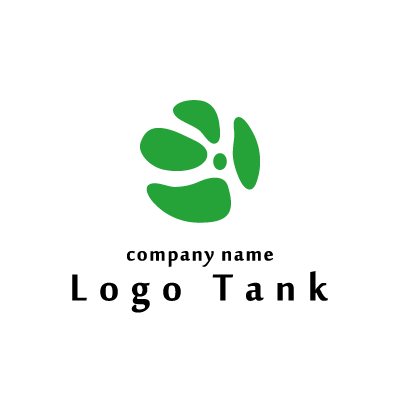 植物をイメージしたロゴ グリーン / 緑 / 曲線 / 植物 / ショップ / 造園 / ポップ / ナチュラル / シンプル / 自然 / ガーデニング / ロゴマーク / ロゴ / ロゴ制作 / 作成 /,ロゴタンク,ロゴ,ロゴマーク,作成,制作