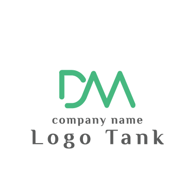 DにMを重ねるのロゴ 製造 / 設備 / 建設 / 土木 / 物流 / ネットサービス / スポーツ / ロゴマーク / ロゴ / ロゴ制作 / 作成 /,ロゴタンク,ロゴ,ロゴマーク,作成,制作