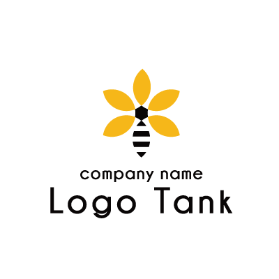 「Bee 花」のロゴ 製造 / 物販 / 小売 / 飲食 /,ロゴタンク,ロゴ,ロゴマーク,作成,制作