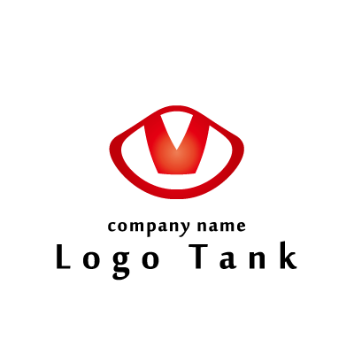 シンプルなVのロゴ