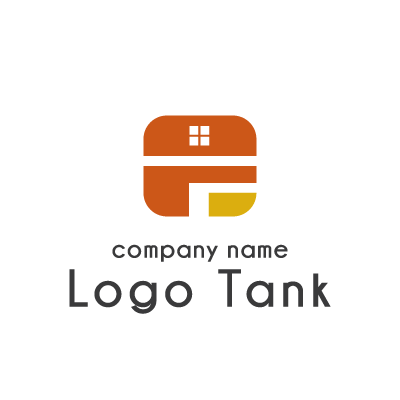 Fハウスのロゴ 建設 / 不動産 / リフォーム / 工務店 / 設備 /,ロゴタンク,ロゴ,ロゴマーク,作成,制作