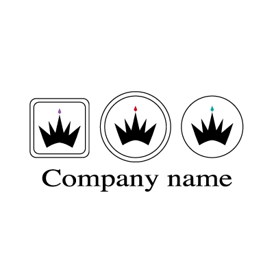 王冠3つのロゴ