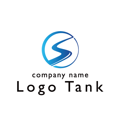 清潔、クールなイメージのＳのロゴ