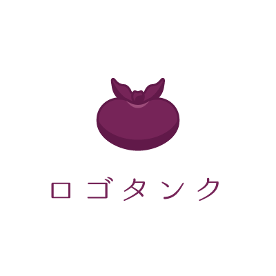 和風な小豆のロゴ 風呂敷 / 和 / 和雑貨 / 和小物 /,ロゴタンク,ロゴ,ロゴマーク,作成,制作