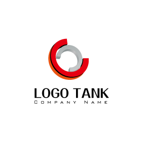 ボルトが重なりあったロゴマーク ボルト / 赤 / グレー / ロゴ / デザイン / 作成 / ブランド / 製造業 /,ロゴタンク,ロゴ,ロゴマーク,作成,制作