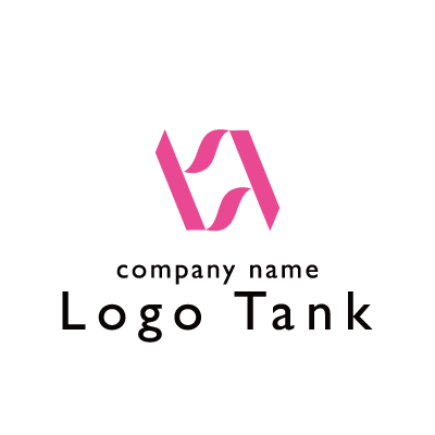 リボン状のLLのロゴ アパレル / ファッション / セレクトショップ / ハンドメイド /,ロゴタンク,ロゴ,ロゴマーク,作成,制作