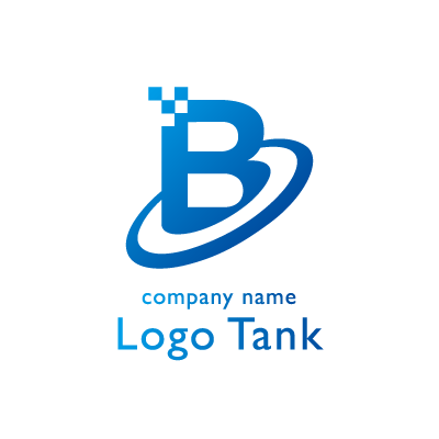 「B」の文字ロゴ