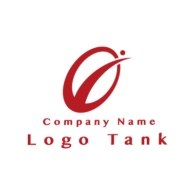 Oと突破のロゴ O / 赤 / シンプル / 建築 / 建設 / 製造 / IT / 擬人化 / ネット / flame /,ロゴタンク,ロゴ,ロゴマーク,作成,制作