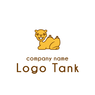 ラクダのコブががま口のロゴ 財布 / 複数色 /,ロゴタンク,ロゴ,ロゴマーク,作成,制作