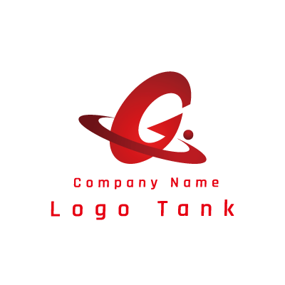 Gのロゴ G / 赤 / グラデーション / シンプル / 先進 / グローバル / 建築 / 建設 / 製造 / IT / 擬人化 / ネット / flame /,ロゴタンク,ロゴ,ロゴマーク,作成,制作