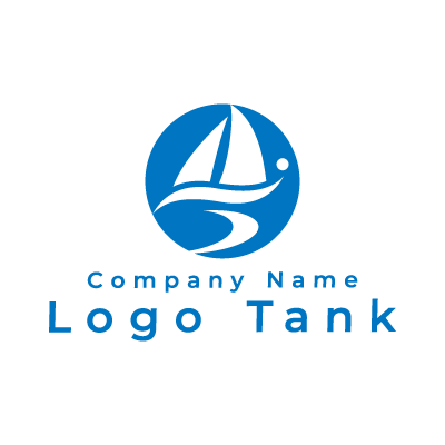 ヨットのロゴ
