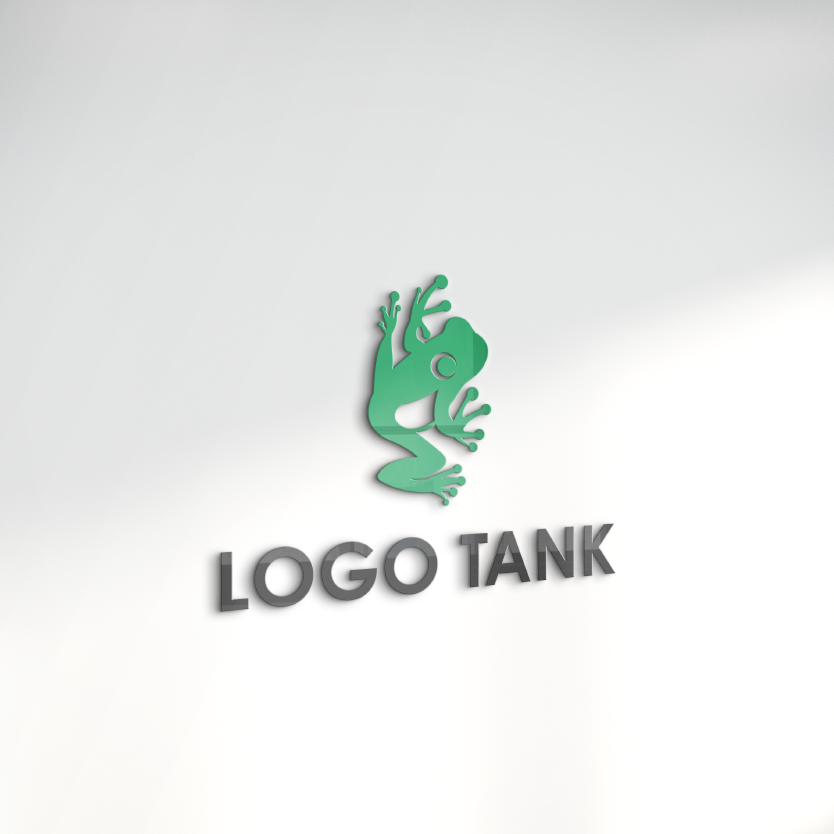 カエルのロゴ カエル / 動物 / ジャンプ / 飛躍 / 向上 / 進化 / スポーツ / エコ / 緑 /,ロゴタンク,ロゴ,ロゴマーク,作成,制作