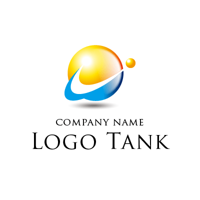 未来的な“C”ロゴ