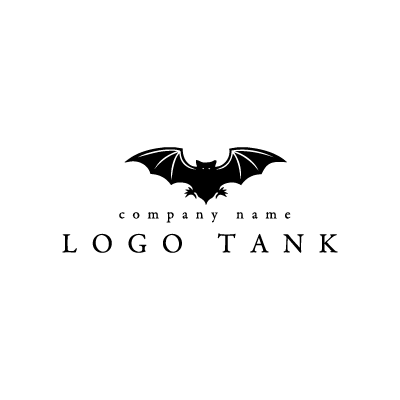 コウモリのロゴ 飛ぶ / 飛翔 / ロゴ / 作成 / 制作 /,ロゴタンク,ロゴ,ロゴマーク,作成,制作