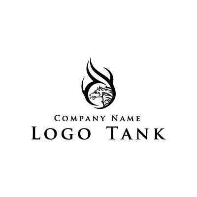 スタイリッシュな豹のロゴ 未設定,ロゴタンク,ロゴ,ロゴマーク,作成,制作