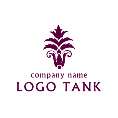 オリエンタルなフルーツモチーフのロゴ 未設定,ロゴタンク,ロゴ,ロゴマーク,作成,制作