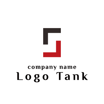 シンプルな「」のロゴ
