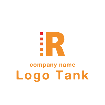 体温が上がっていくような「R」ロゴ アルファベットロゴ / イニシャルロゴ / Rロゴ / 飲食店ロゴ / ショップロゴ /,ロゴタンク,ロゴ,ロゴマーク,作成,制作