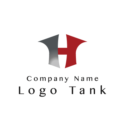 クールなHのロゴ アルファベット / H / シンプル / クール / シャープ / 建築 / 製造 / IT / 通信 / ロゴ作成 / ロゴマーク / 制作 /,ロゴタンク,ロゴ,ロゴマーク,作成,制作