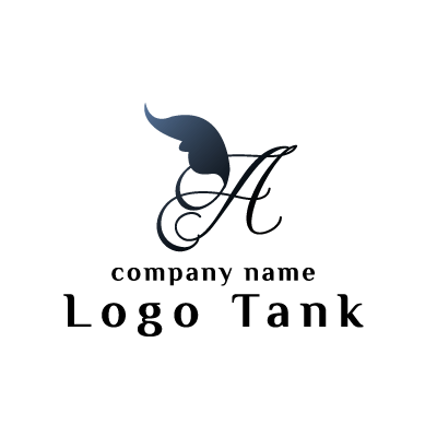 「A」と羽のロゴ