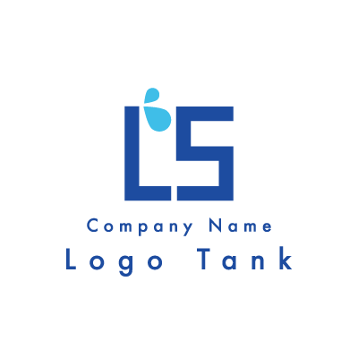 LとSの水滴ロゴ