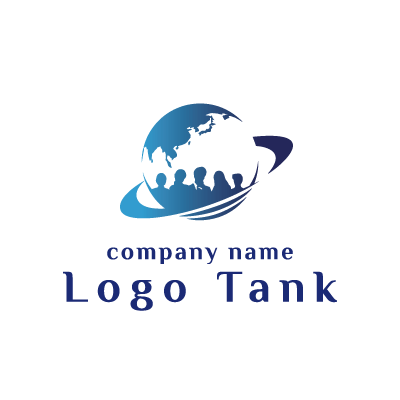 地球のビジネスロゴ