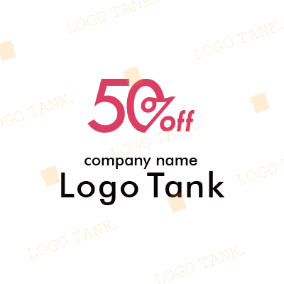  ５０％ｏｆｆのロゴ ピンク / 数字 / 学生帽/タッセルボード/青海波/和柄/日本/日の出/合格/成功/上昇/成就/教育/スクール/和風/知的/知性/ / Ｆ / 美容 / 飲食店 / ショップ / サロン / エステ / ポップ / シンプル / モダン / クール / スタイリッシュ / サービス /,ロゴタンク,ロゴ,ロゴマーク,作成,制作