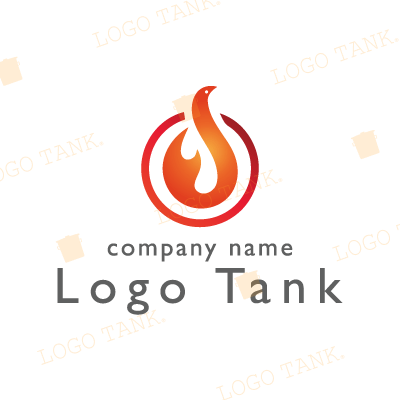  インフェルノサークルのロゴ 自動車 / 製造 / 設備 / 物販 / 小売 / flame /,ロゴタンク,ロゴ,ロゴマーク,作成,制作