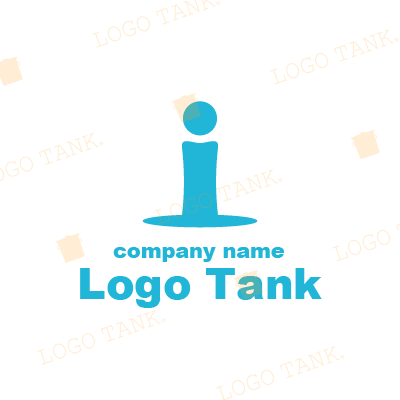  アルファベットiのロゴ アルファベット / I / i / 水 / みず / ウォーター / 水道 / 雫 / しずく / 防水 / 水道工事 / 修理 / メンテナンス / 水色 / 青 / 爽やか / さわやか / シンプル / 企業 / 会社 / ベンチャー / IT / ロゴマーク / ロゴ / ロゴ制作 / 作成 /,ロゴタンク,ロゴ,ロゴマーク,作成,制作