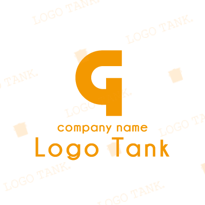 縦に伸びる「G」のロゴ