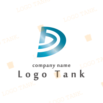 スタイリッシュ「D」のロゴ