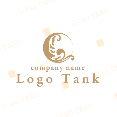 月をモチーフにしたCのロゴ