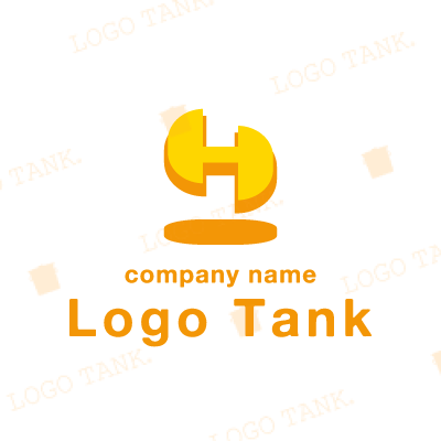 アルファベットのHのロゴ