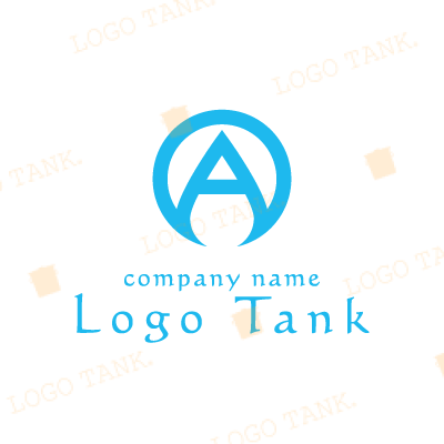 Aの文字のロゴ