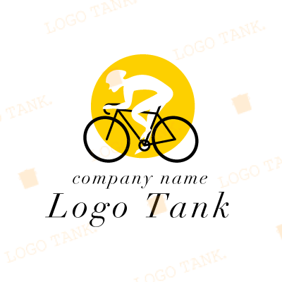 ロードバイクのロゴ