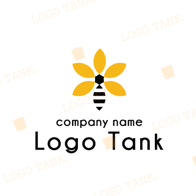 「Bee 花」のロゴ