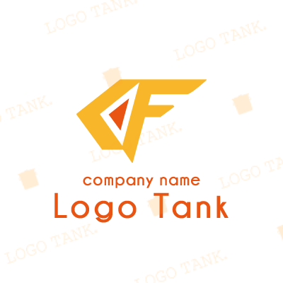 ＣとＦをモチーフにしたロゴ
