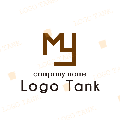 「M」と「Y」を組み合わせたロゴ