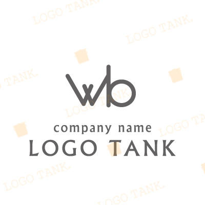 「wb」のロゴマーク
