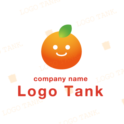 みかんのキャラクターロゴマーク