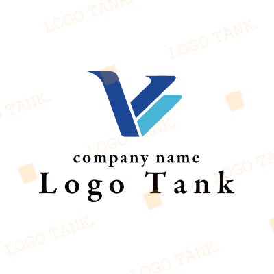 Ｖのロゴ